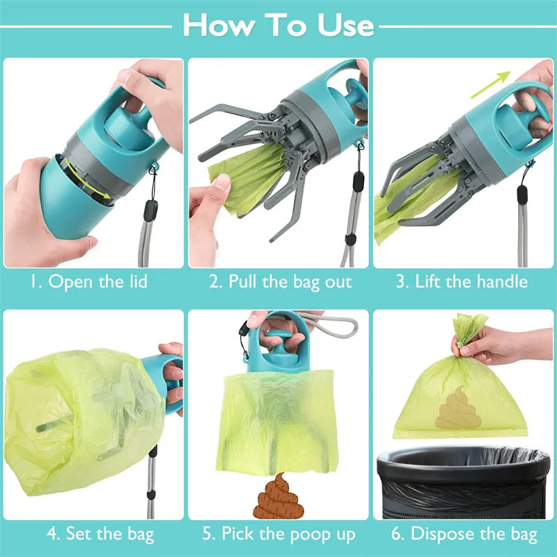 CleanGrab Compact Dog Poop Scooper