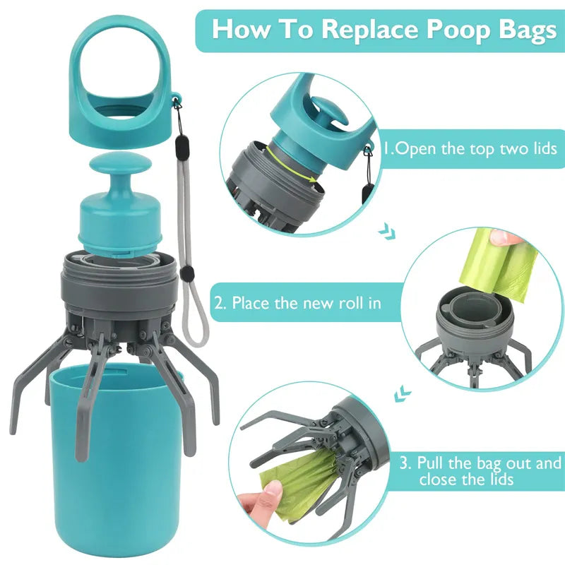 CleanGrab Compact Dog Poop Scooper